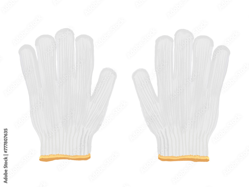 Obraz premium 軍手①