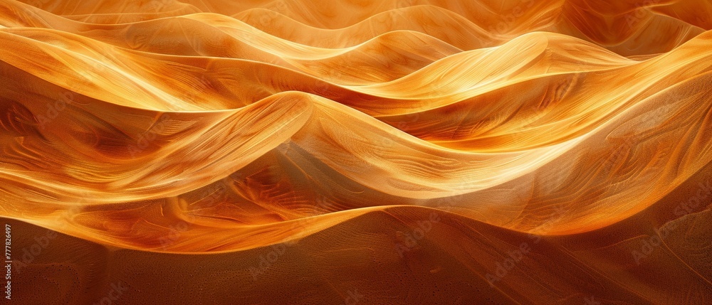 Golden sand dunes, abstract waves, desert vibes Golden sand dunes, abstract waves, desert vibes