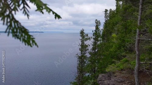 cliffside lake