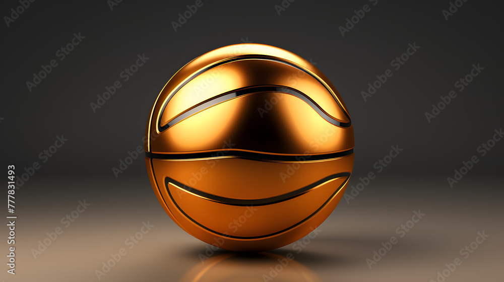 Basketball Icon 3d