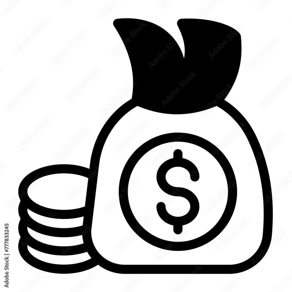 This is the Profit icon from the Finance icon collection with an Mixed style This is the Profit icon from the Finance icon collection with an Mixed style