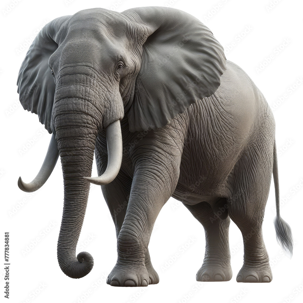 Obraz premium Isolated Wild Life on a Clear PNG Canvas, Generative AI