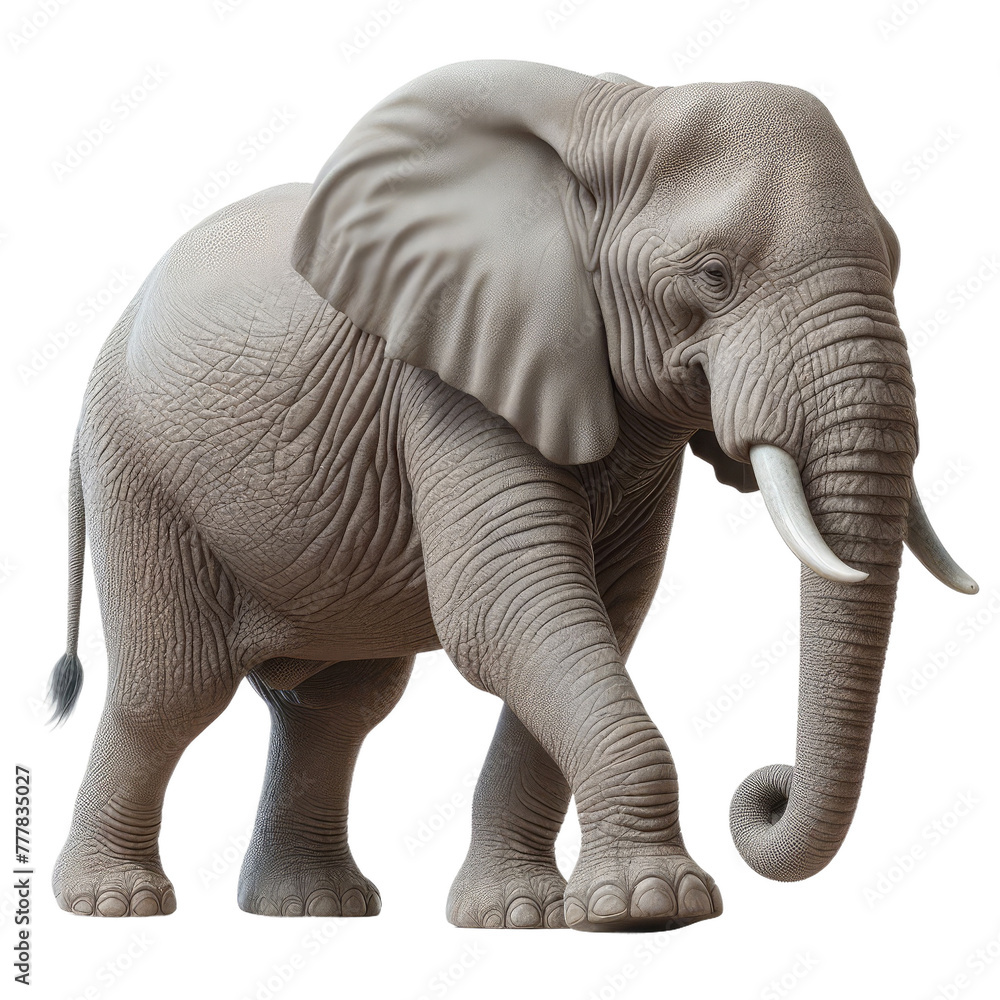 Fototapeta premium Isolated Wild Life on a Clear PNG Canvas, Generative AI