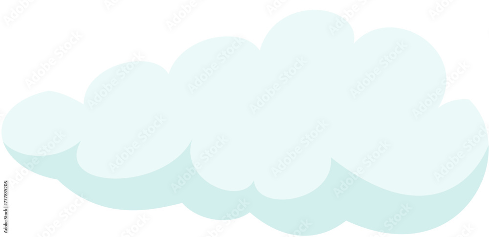 illustration cloud puff cartoon illustration cloud puff cartoon