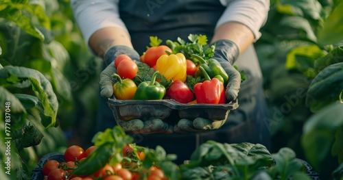 An Anonymous Chef's Culinary Expedition through Organic Vegetable Harvesting