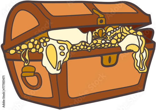 antique treasure box jewelry