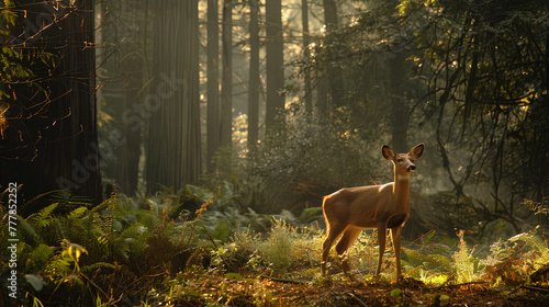 deer in the forest © saeed