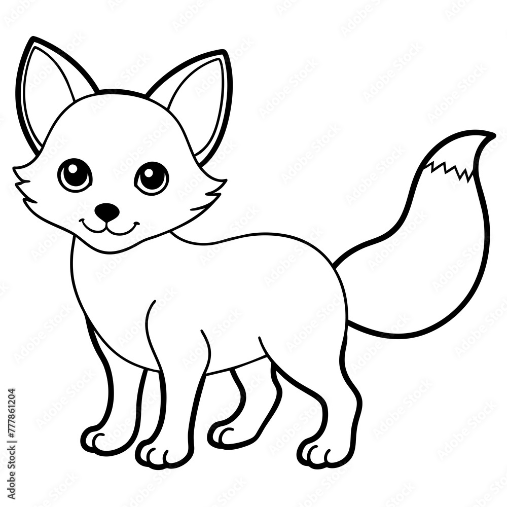A cat illustration with vecto art silhouette A cat illustration with vecto art silhouette