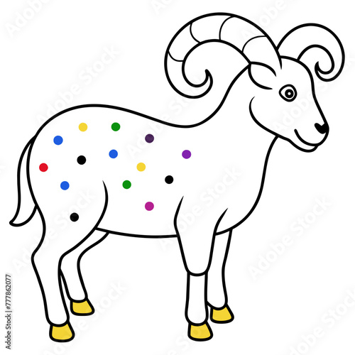 illustration of a sheep © MdYeamin