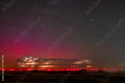 Aurora over Pawnee Buttes 2 © Logan
