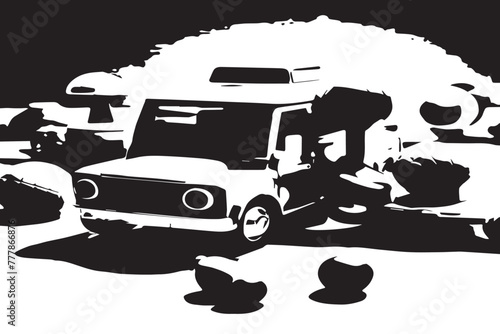 set of trucks