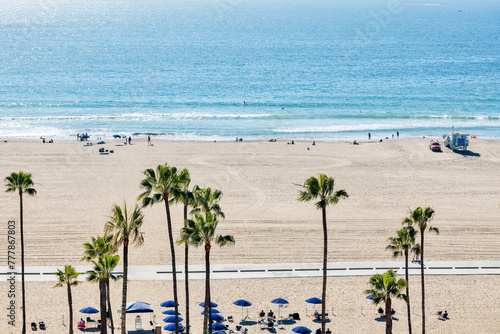 Santa Monica Beach California photo