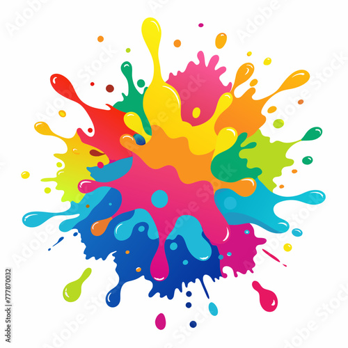 abstract colorful background	
