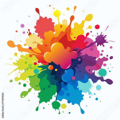 abstract colorful background	

