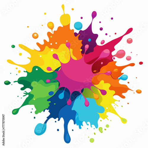 abstract colorful background	
