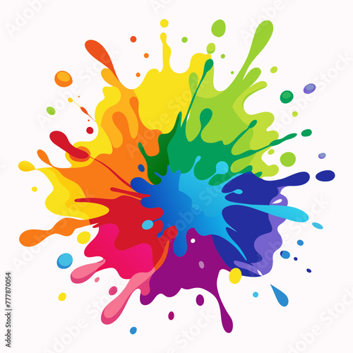 abstract colorful background	
