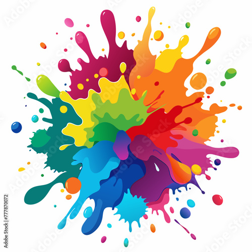 abstract colorful background	
