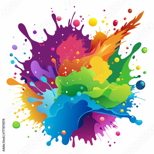 abstract colorful background	
