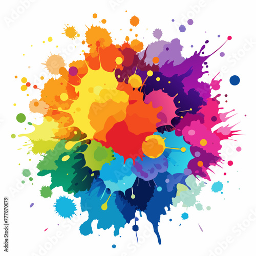 abstract colorful background	
