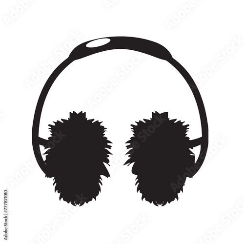 Fluffy earmuff