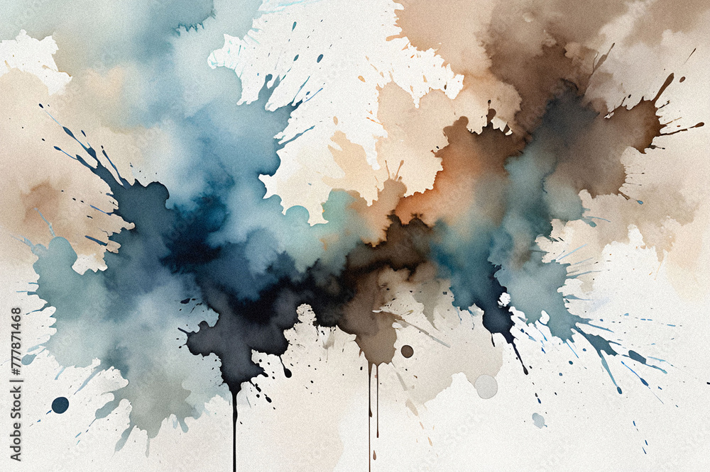 Obraz premium watercolor painting background