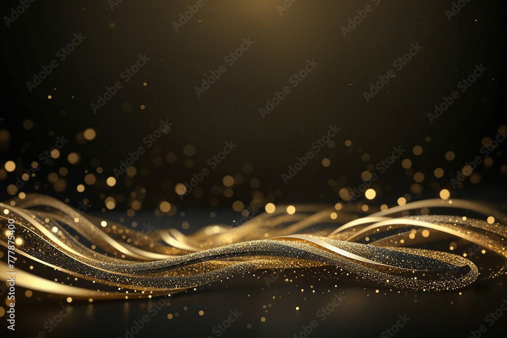 Gold element abstract background Gold element abstract background