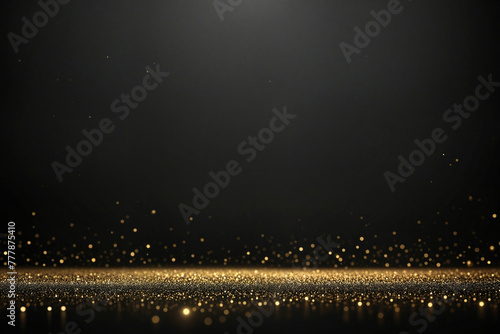 Gold element abstract background