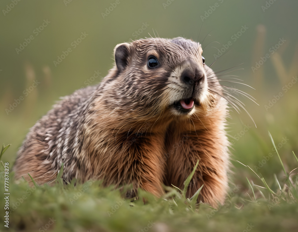 The groundhog, also called a woodchuck, is a lowland rodent belonging to the marmot group within the Sciuridae family, groundog day. The groundhog, also called a woodchuck, is a lowland rodent belonging to the marmot group within the Sciuridae family, groundog day.