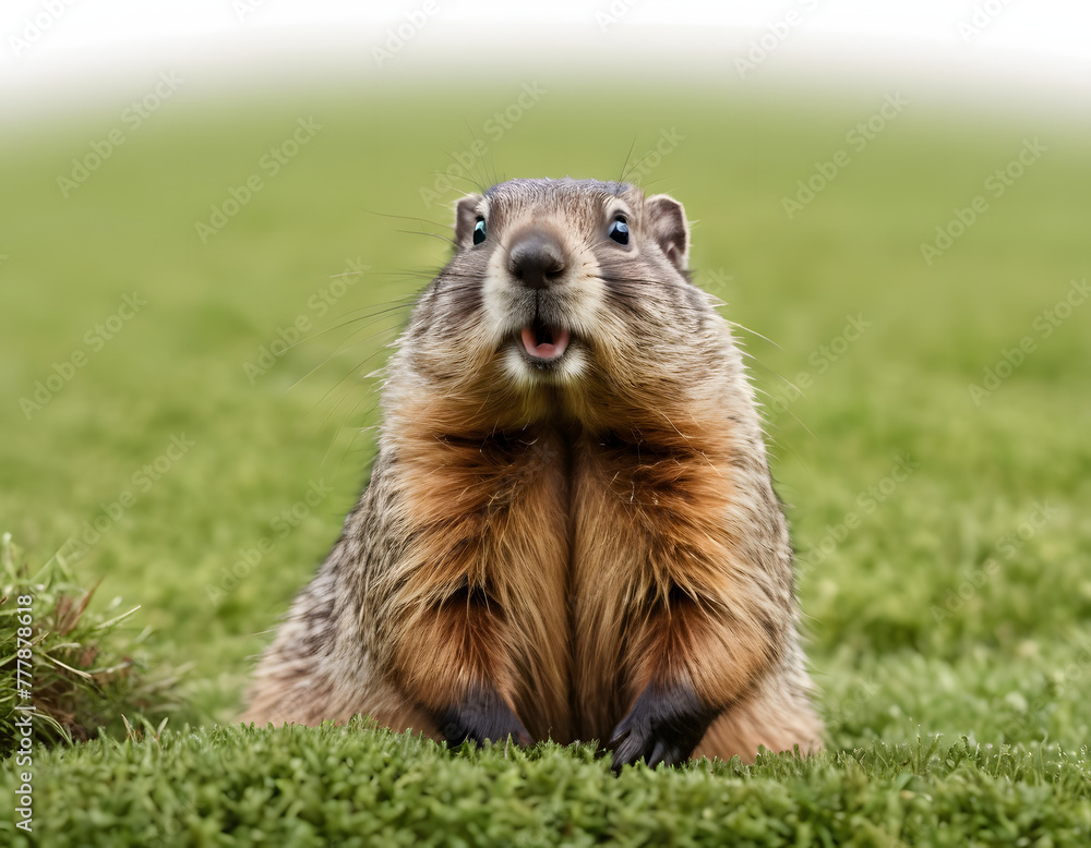 The groundhog, also called a woodchuck, is a lowland rodent belonging to the marmot group within the Sciuridae family, groundog day. The groundhog, also called a woodchuck, is a lowland rodent belonging to the marmot group within the Sciuridae family, groundog day.