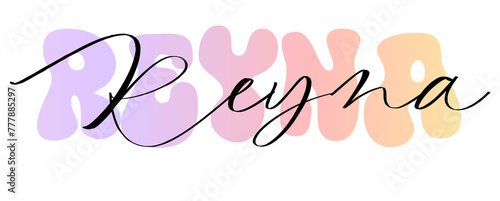 Reyna Planner Name, Sticker, label, nametag & identify photo