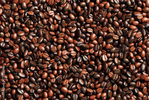 Coffee Beans Background photo