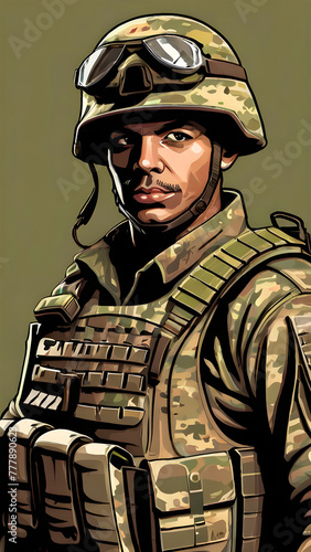 Soldier photo