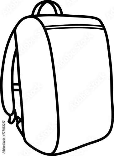 Climbing Bag Outline Icon
