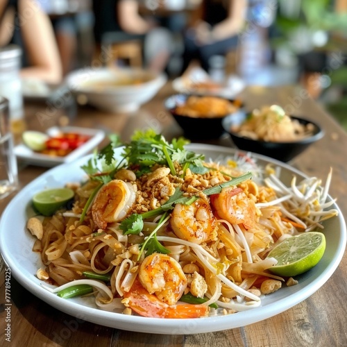 Pad Thai and the city pulse as one a symphony of sights
