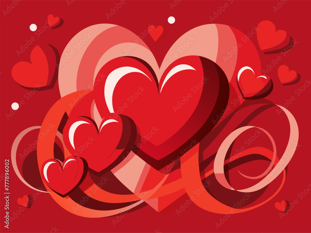 heart pattern background heart pattern background