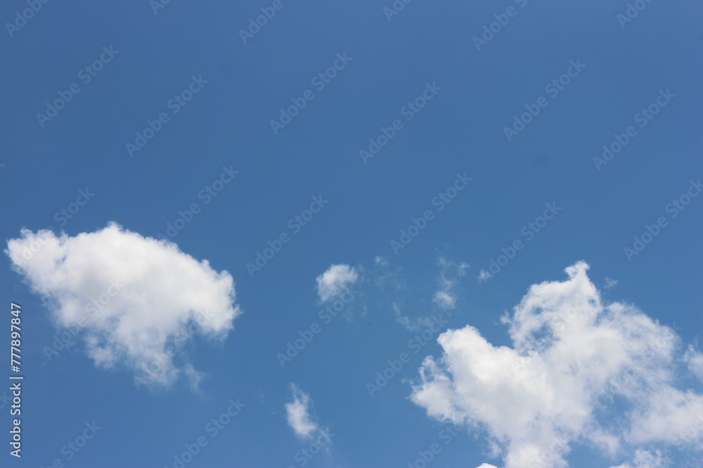 Blue sky background and white clouds Blue sky background and white clouds