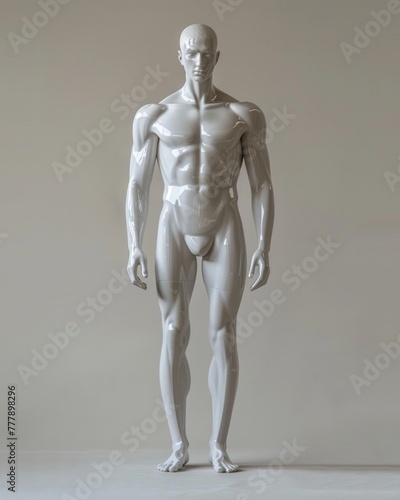 mannequin male isolated