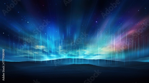 Digital Aurora, Witnessing Abstract Phenomena in the Technological Sky