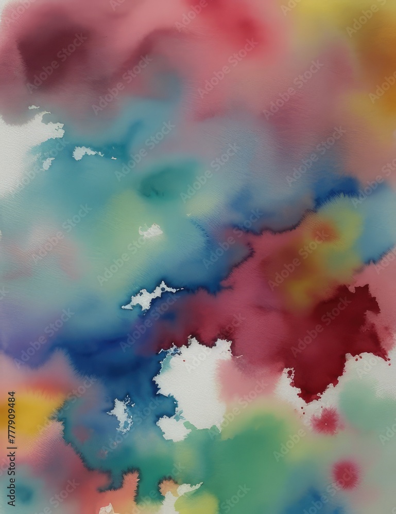 watercolor abstrack background