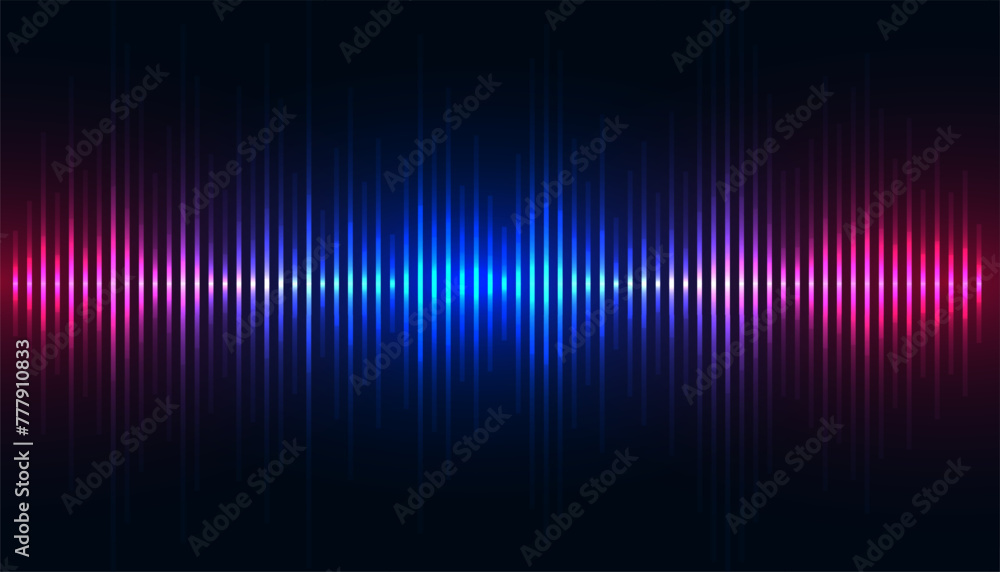 abstract audio tune equalizer background for disco party