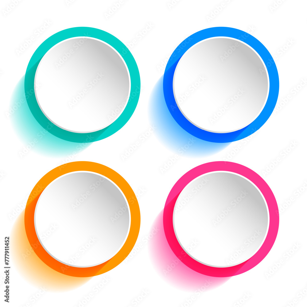 3d style modern circular web button in collection 3d style modern circular web button in collection