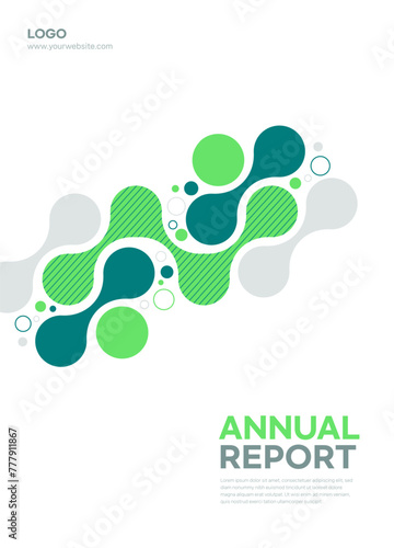 Brochure cover design template Premium Vector