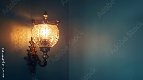 Beautiful retro luxury light lamp decor glowing © Robert