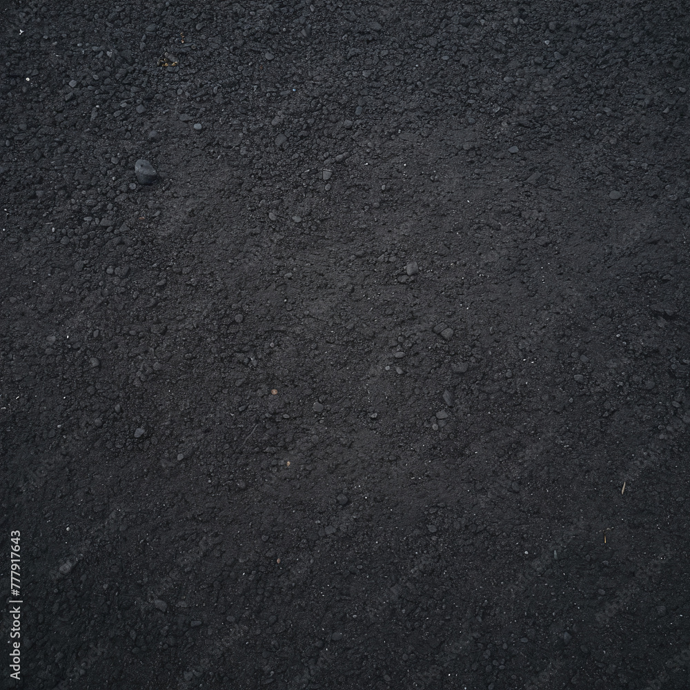 Fototapeta premium black grainy asphalt or plastic texture