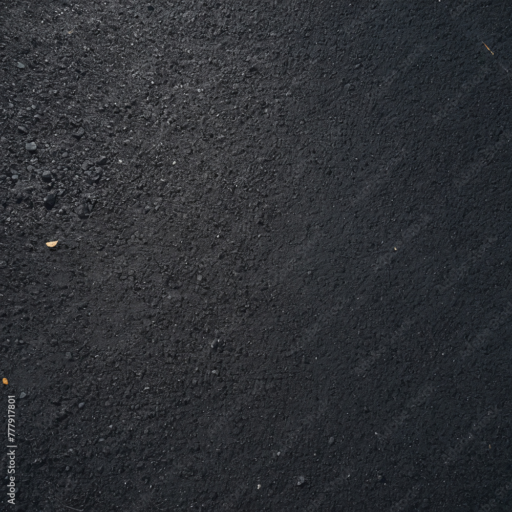Obraz premium black grainy asphalt or plastic texture