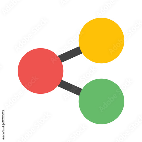share flat icon