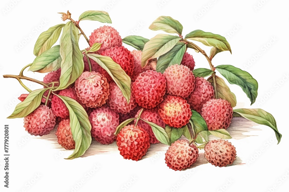 A bunch of ripe Pear s, watercolor illustration clipart, 1500s, isolated on white background watercolor tone, pastel, 3D Animator A bunch of ripe Pear s, watercolor illustration clipart, 1500s, isolated on white background watercolor tone, pastel, 3D Animator