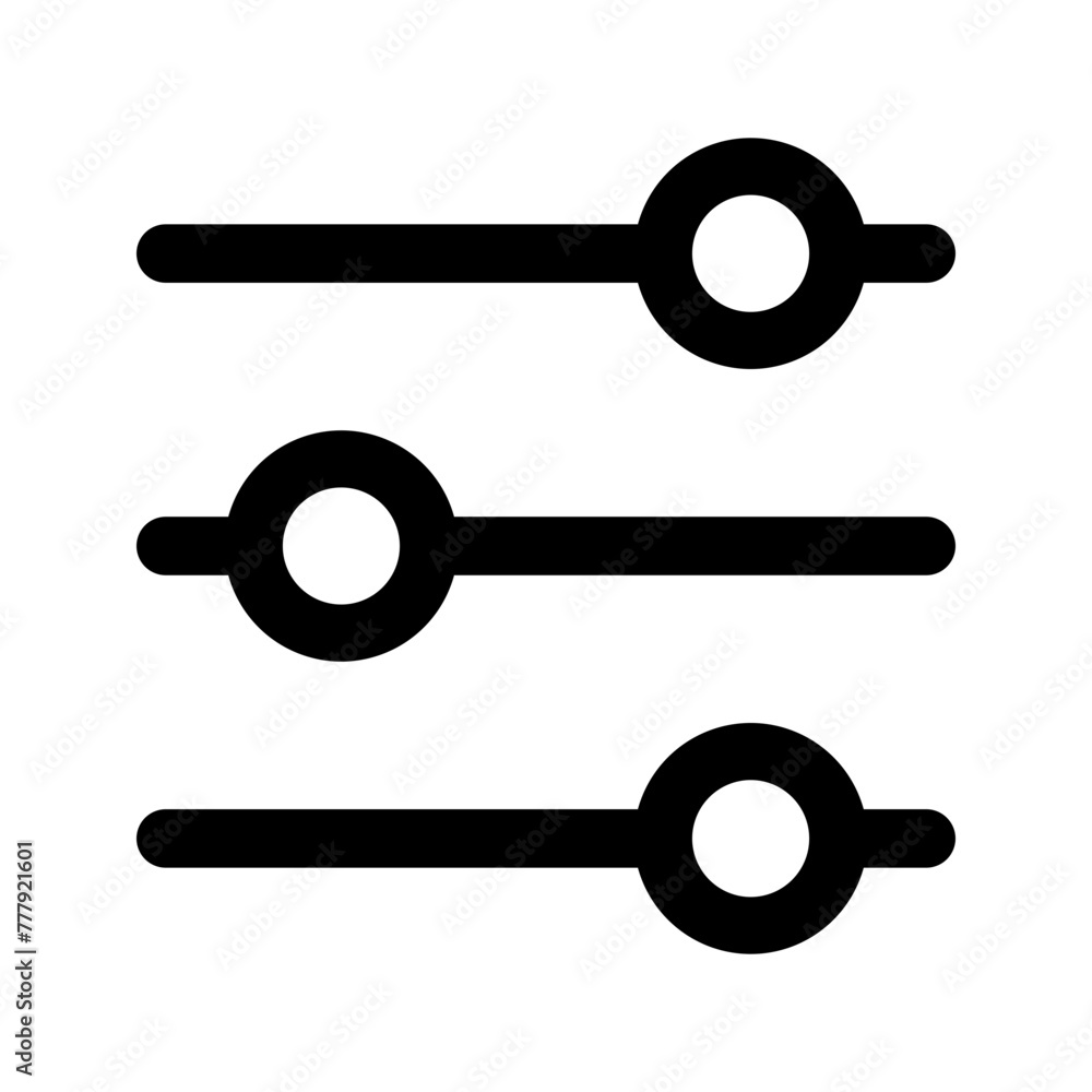 settings line icon settings line icon