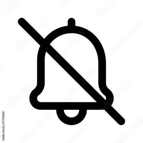 silent line icon