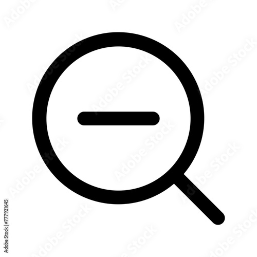 zoom out line icon